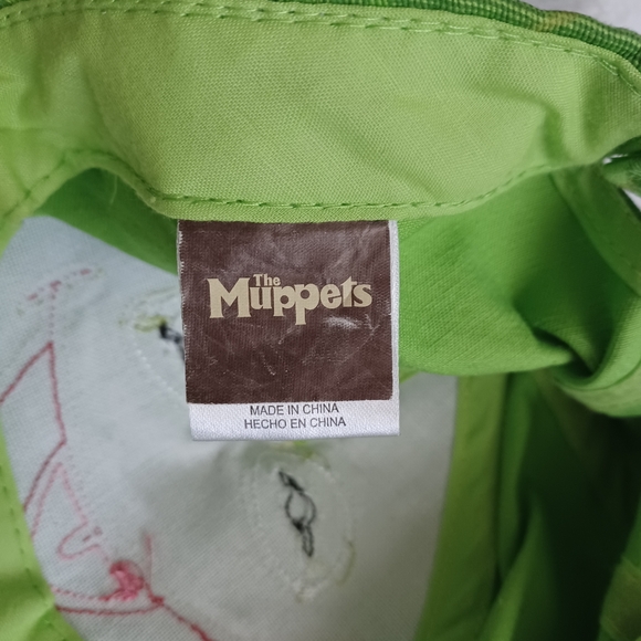 The Muppets Kermit the Frog Hat youth/child Green licensed merch - Picture 5 of 6